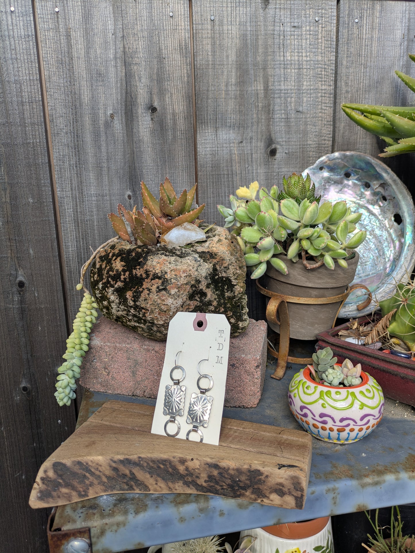 Concho Belt Earrings