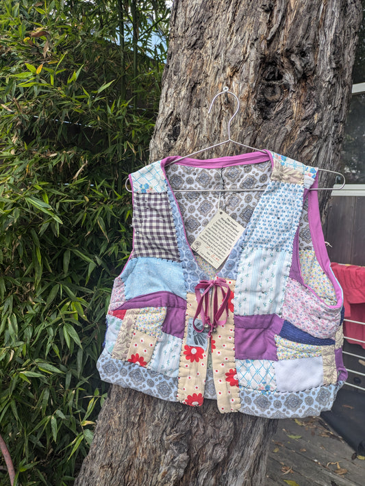 Patchwork Quilted Vest