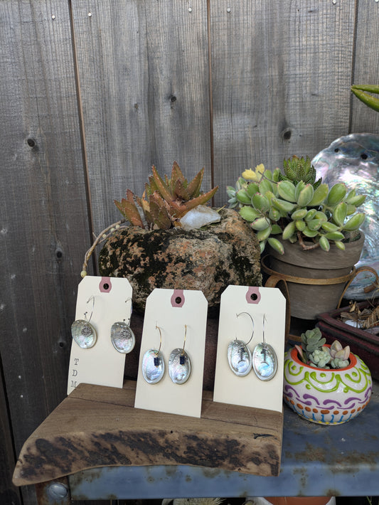 Custom Abalone Earrings